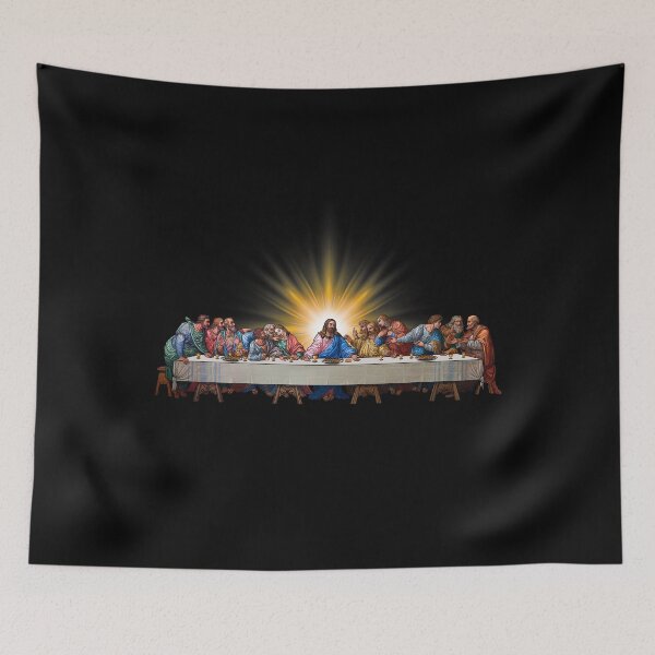 Item preview, Last supper Jesus Christ,Leonardo da Vinci painting designed and sold by Aeartcreative5.
