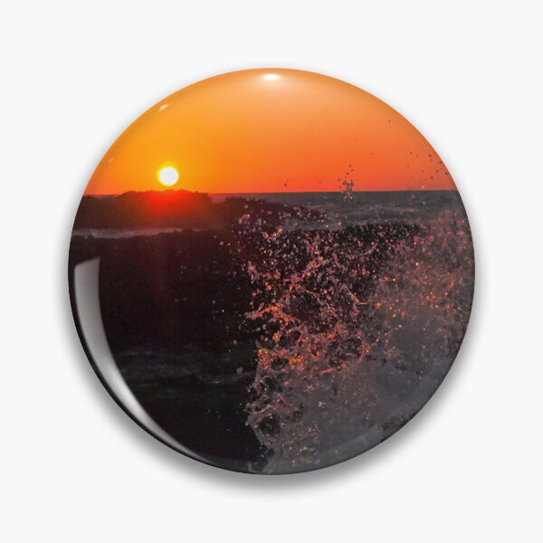 Item preview, Sunset scene of Mokji Island submerged in the Jeju sea, east of Jeju, Korea. designed and sold by human8891.