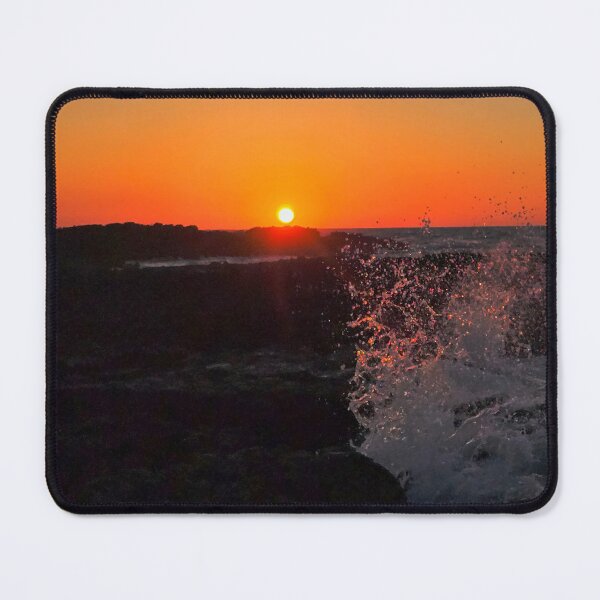 Item preview, Sunset scene of Mokji Island submerged in the Jeju sea, east of Jeju, Korea. designed and sold by human8891.