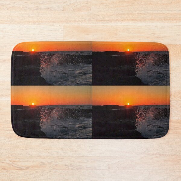 Item preview, Sunset scene of Mokji Island submerged in the Jeju sea, east of Jeju, Korea. designed and sold by human8891.