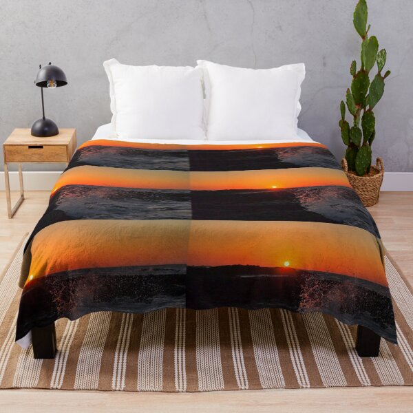 Item preview, Sunset scene of Mokji Island submerged in the Jeju sea, east of Jeju, Korea. designed and sold by human8891.