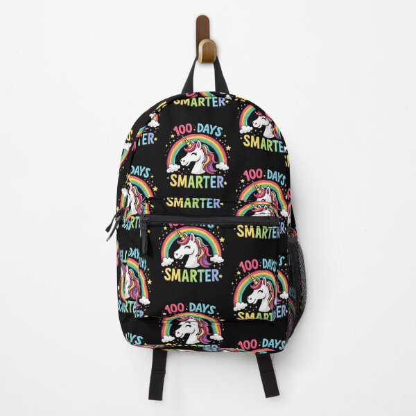 Item preview, 100 Days Smarter Unicorn Colorful School Milestone designed and sold by Hananiah Merch.