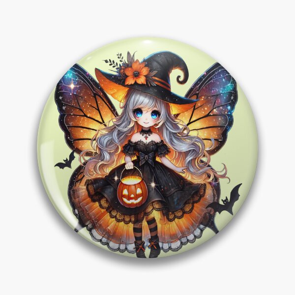 Item preview, A cute fairy halloween witch designed and sold by LoneAngel.