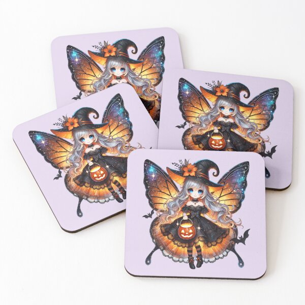 Item preview, A cute fairy halloween witch designed and sold by LoneAngel.