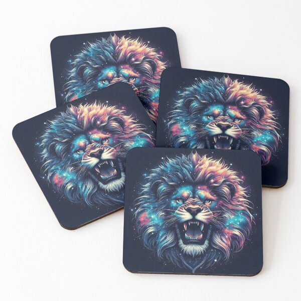 Item preview, A ROARING LION HEAD designed and sold by DigitalShop2024.