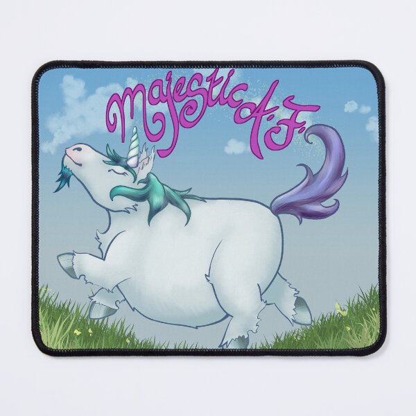 Item preview, Neptunic Majestic AF Unicorn (square) designed and sold by CryptidsCreate.