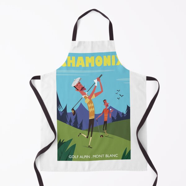 Item preview, Chamonix Golfing poster designed and sold by GAGodel.