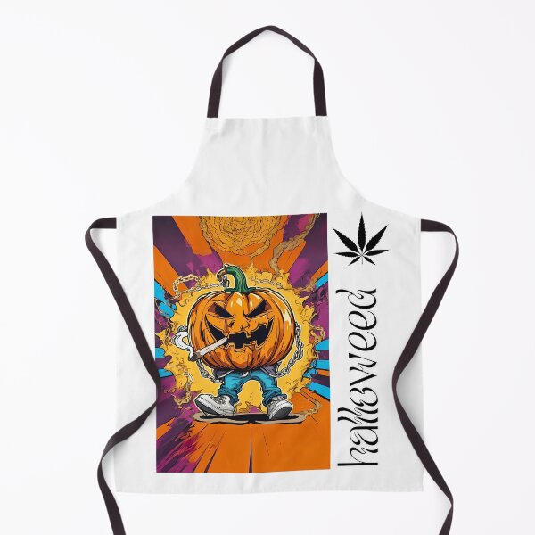 Item preview, Funny pumpkin smoking weed - Halloween designed and sold by OMdesign10.