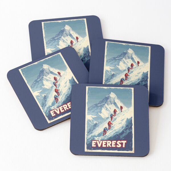 Item preview, A Vintage Travel Illustration of Everest designed and sold by GoodOldVintage.