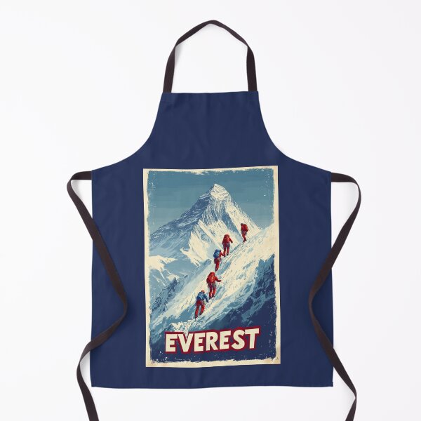 Item preview, A Vintage Travel Illustration of Everest designed and sold by GoodOldVintage.