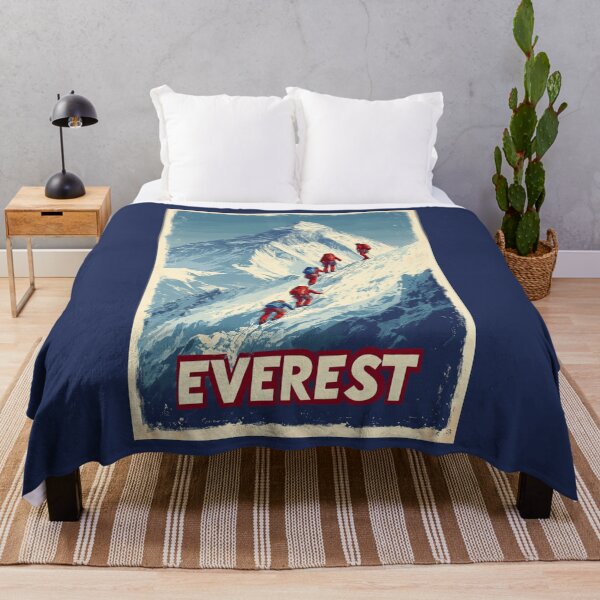 Item preview, A Vintage Travel Illustration of Everest designed and sold by GoodOldVintage.