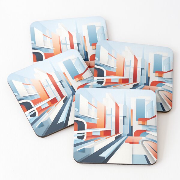 Item preview, Constructivism - Energetic Intersections designed and sold by KootenayDesigns.