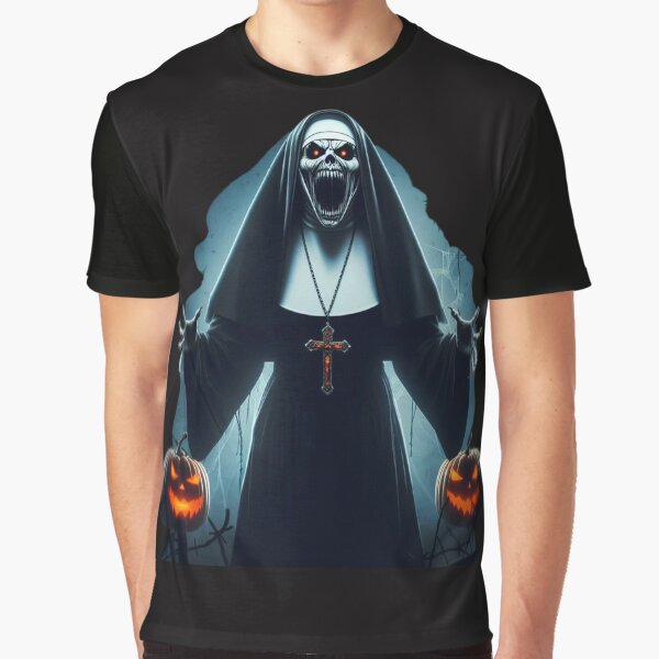 Item preview, The Nun Halloween design  designed and sold by DigitalArtTK.