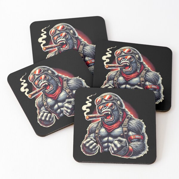Item preview, Gorilla Rebel: Ride or Roar. designed and sold by Linework Studio.