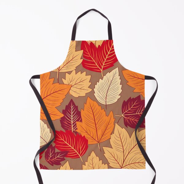Item preview, A seamless pattern Design of various autumn leaves like maple, oak, and birch, in warm colors. designed and sold by HEMRO.