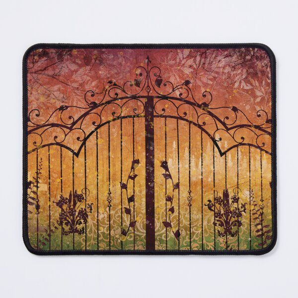 Item preview, Enchanted forest gate, autumn colors gradient designed and sold by NadiaChevrel.