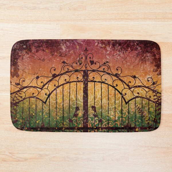 Item preview, Enchanted forest gate, autumn colors gradient designed and sold by NadiaChevrel.