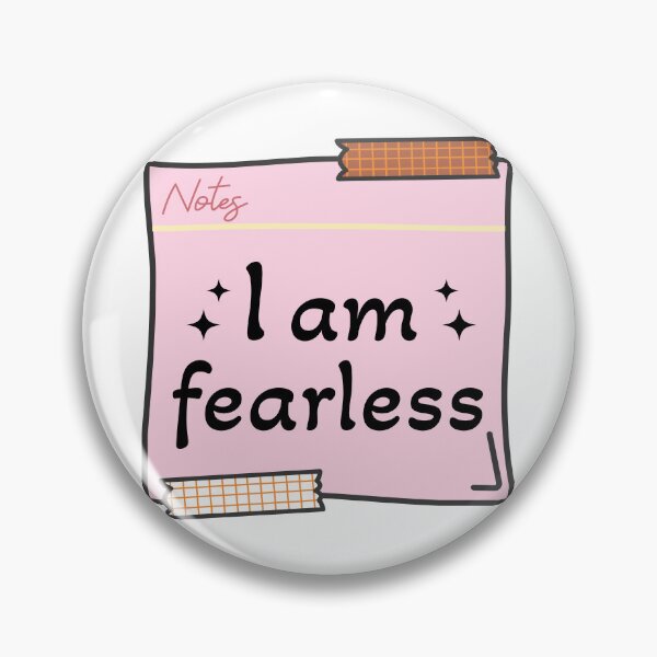 Item preview, I Am Fearless Post-It Note designed and sold by Jeallan Designs.
