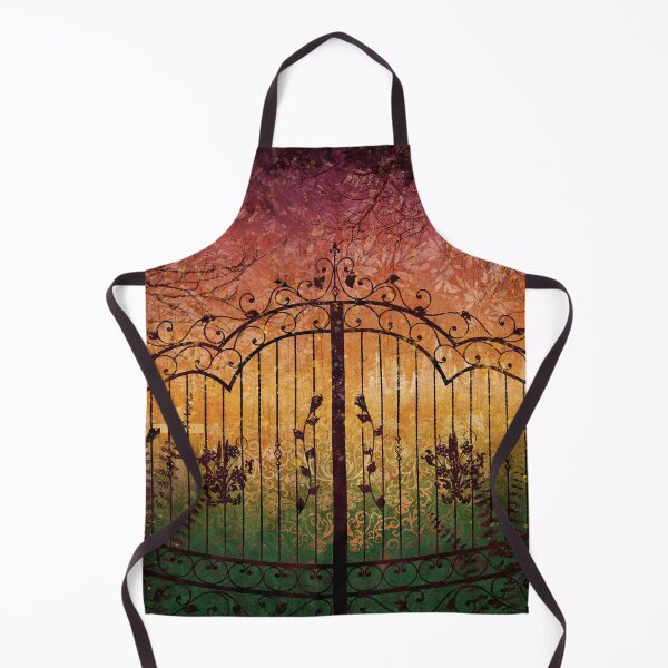 Item preview, Enchanted forest gate, autumn colors gradient designed and sold by NadiaChevrel.