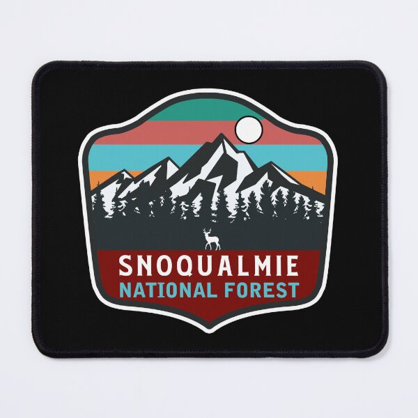 Item preview, Snoqualmie National Forest designed and sold by Nature-Book.