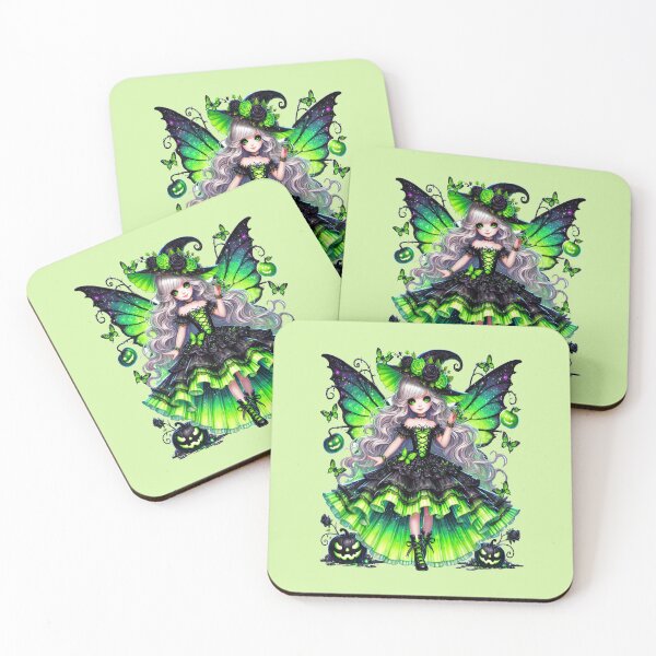 Item preview, A cute witch with fairy wings designed and sold by LoneAngel.