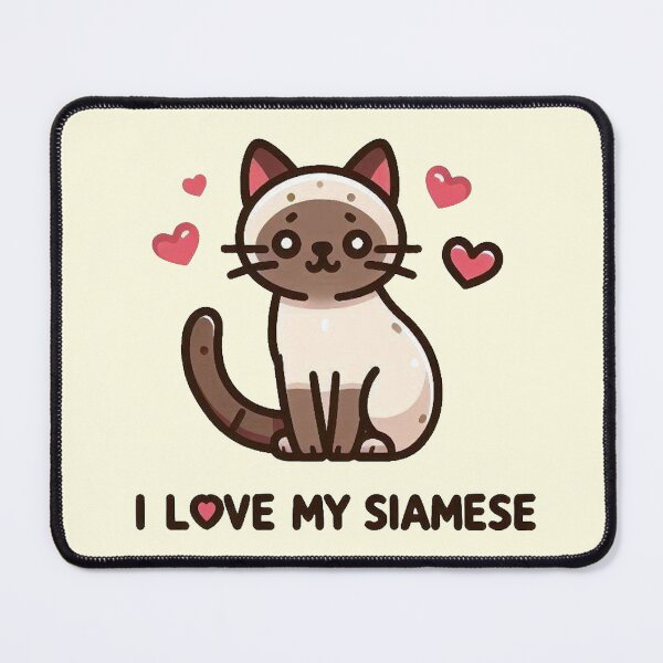 Item preview, I love my Siamese designed and sold by MeowKittyPurr.