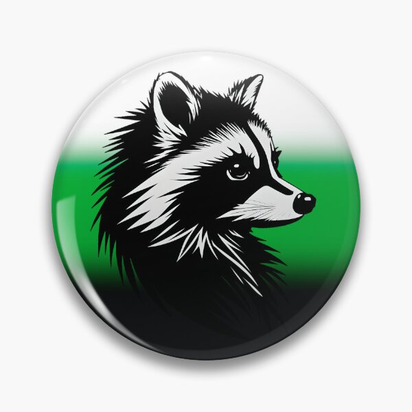 Item preview, Adorable Raccoon with Neutrois Pride Flag Colored Background, Neutrois Flag Design  designed and sold by Travelslightly.