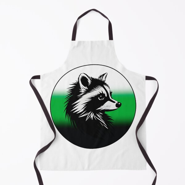 Item preview, Adorable Raccoon with Neutrois Pride Flag Colored Background, Neutrois Flag Design designed and sold by Travelslightly.