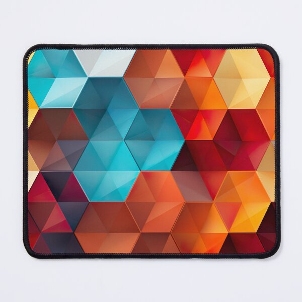 Item preview, Constructivism - Hexagonal Harmony designed and sold by KootenayDesigns.