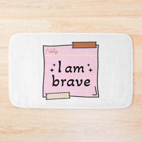 Item preview, I Am Brave Post-It Note designed and sold by Jeallan Designs.