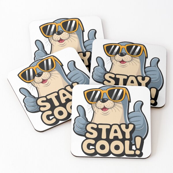 Item preview, Stay Cool Seal designed and sold by Wilson-Aura.