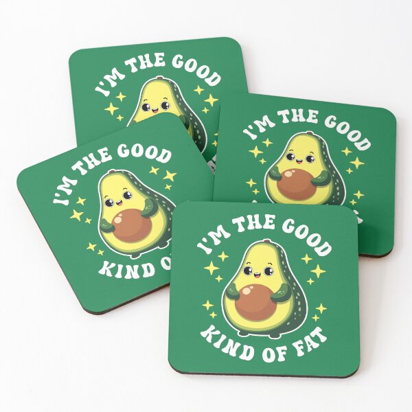 Item preview, I'm the Good Kind of Fat Cute Chubby Avocado designed and sold by petestyles.