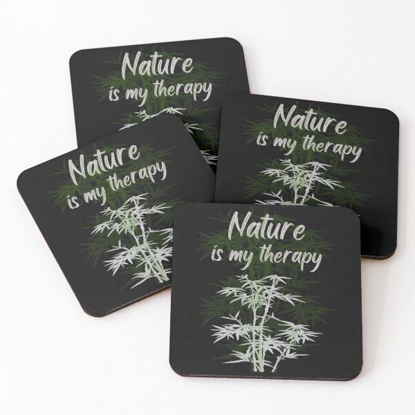 Item preview, Nature Is My Therapy. Nature Lover Bamboo designed and sold by Rebel-Design.
