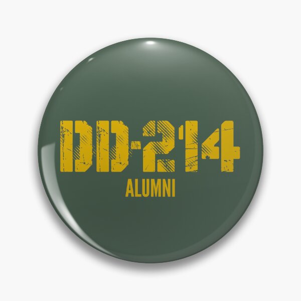 Item preview, DD-214 US Alumni Distressed Military designed and sold by JFFStore.