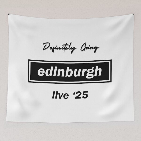 Item preview, Definitely Going Oasis Edinburgh 2025 designed and sold by ItsAMugsGame.