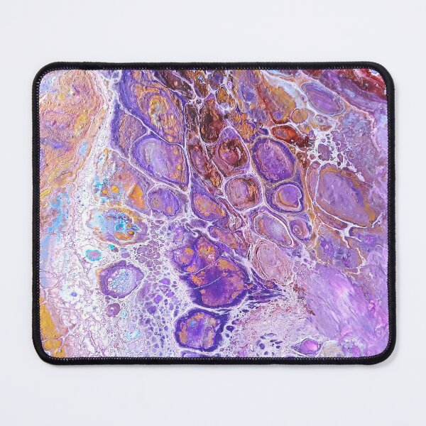 Item preview, Acrylic Pouring "Purple River" designed and sold by IreneSchlik.