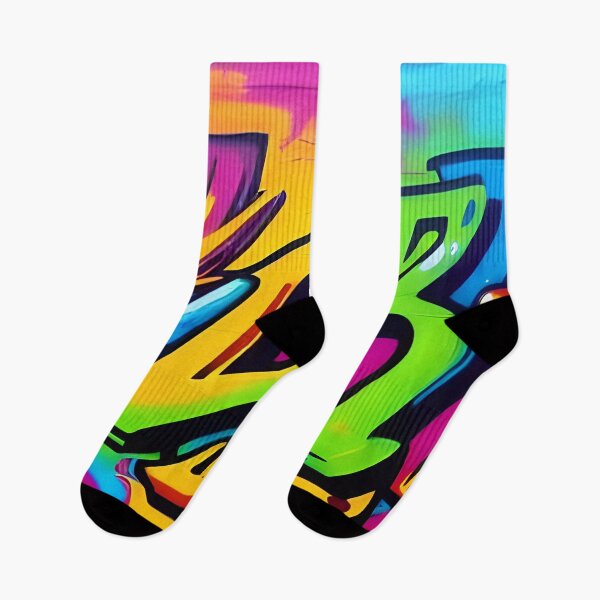 Item preview, Street Art Meets Abstract Design In Vibrant Digital Fusion | 317 designed and sold by City Graffix Design Co..