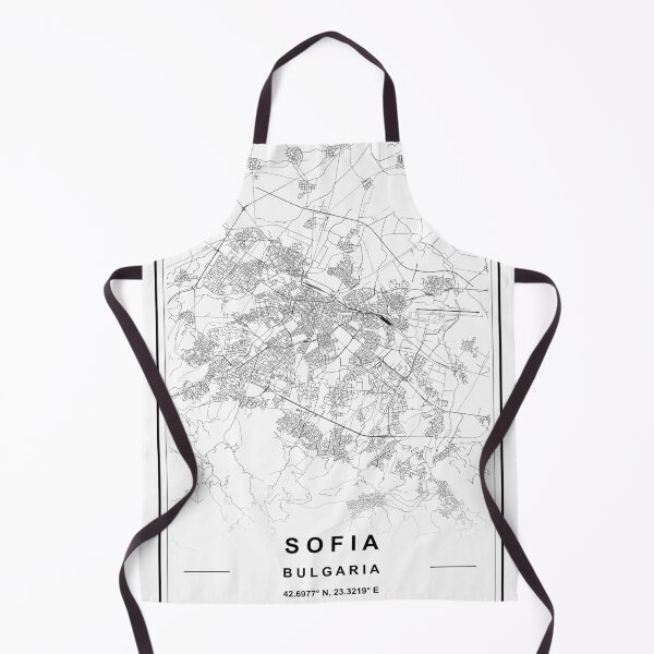 Item preview, Sofia City Map designed and sold by SHAMPAIN-ART-CO.