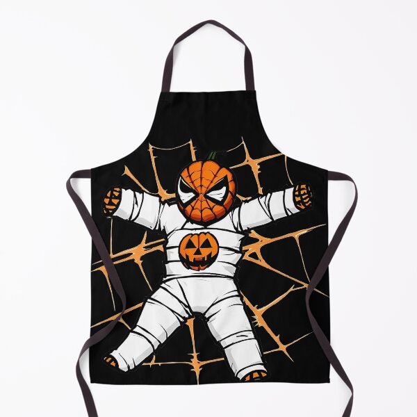 Item preview, Pumpkin-Head Mummy Spider Hero designed and sold by WitMeme.
