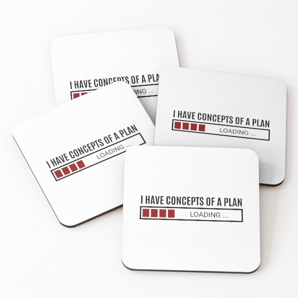 Item preview, "I Have Concepts of a Plan" - Anti-Trump Political Sarcasm designed and sold by QuirkPrint.