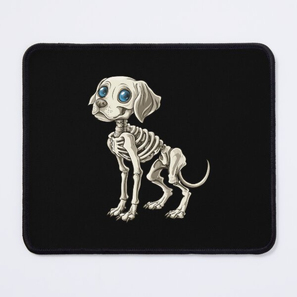 Item preview, Skeleton Dog Kawaii style designed and sold by CroesCreations.