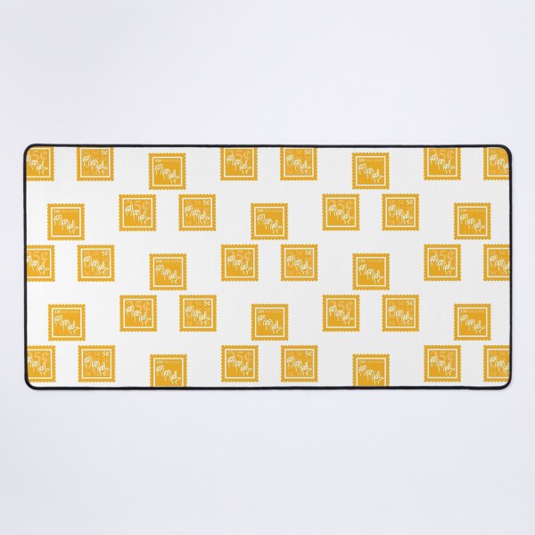 Item preview, ASL | Yellow Gold & White Stamps | College American Sign Language Major | Deaf Communication Graduate School Class | Interpreter Job | University Degree Minor | StampHeed 004 designed and sold by StampHeed.
