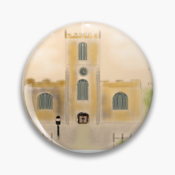Item preview, The Silence of St Dunstan's, Stepney London Pencil Sketch designed and sold by UrbanEriu.