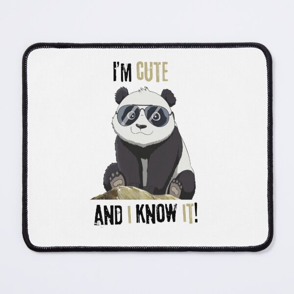Item preview, I'm cute and i know it! designed and sold by PandasticPL.