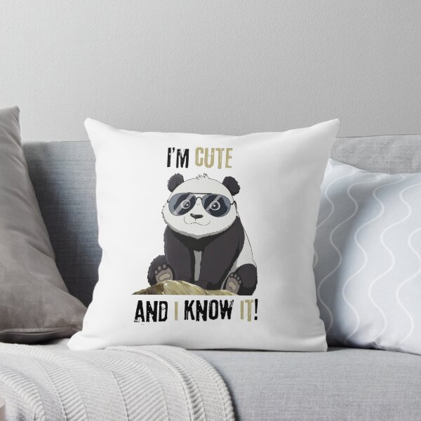 Item preview, I'm cute and i know it! designed and sold by PandasticPL.