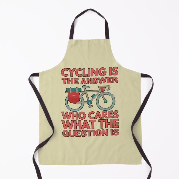 Item preview, Cycling is the Answer Who Cares What the Question Is designed and sold by Guess4best.