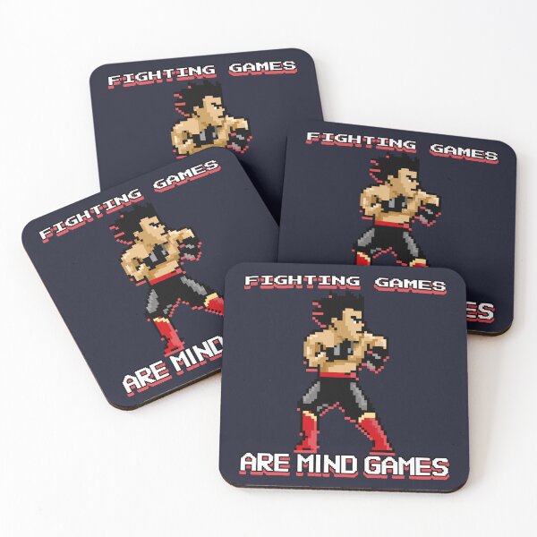 Item preview, Fighting Games are Mind Games designed and sold by SuperstyleTees.