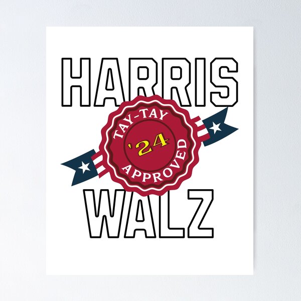 Item preview, Harris Walz 2024 Taylor Approved Election designed and sold by NEATDesignsShop.