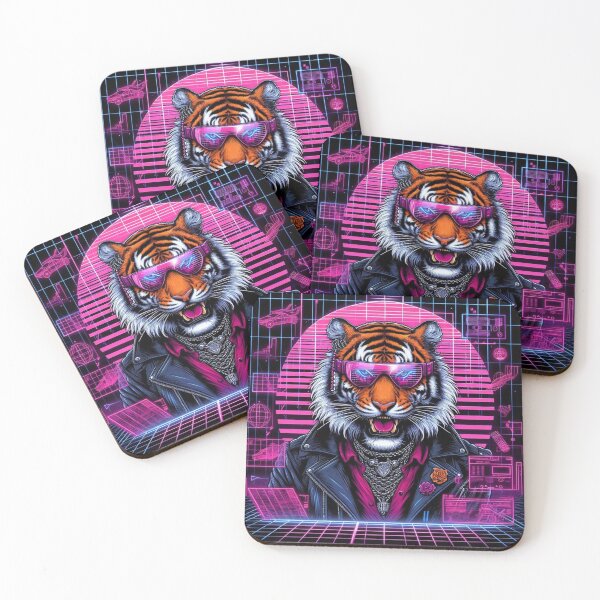Item preview, Cyberpunk Tiger designed and sold by schwampbell.
