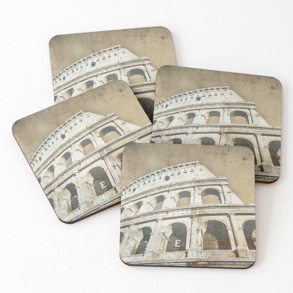 Item preview, Rome old postcard, Colosseum - vintage style, retro texture designed and sold by Paolo Modena Photography    -   Fine Italian Art.
